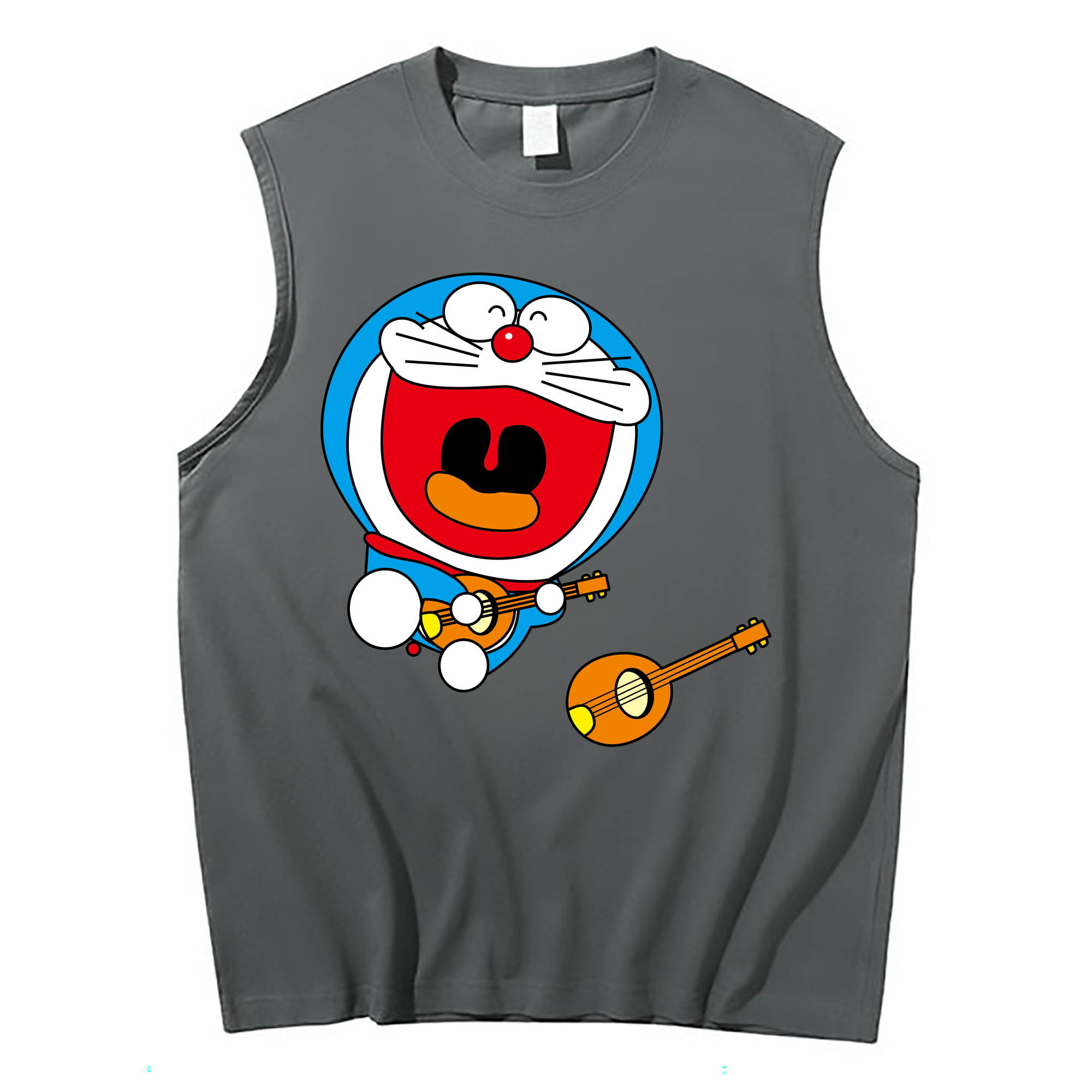 （画像用） ドラえもん Doraemon コットン100％タンクトップ（フロントプリント）